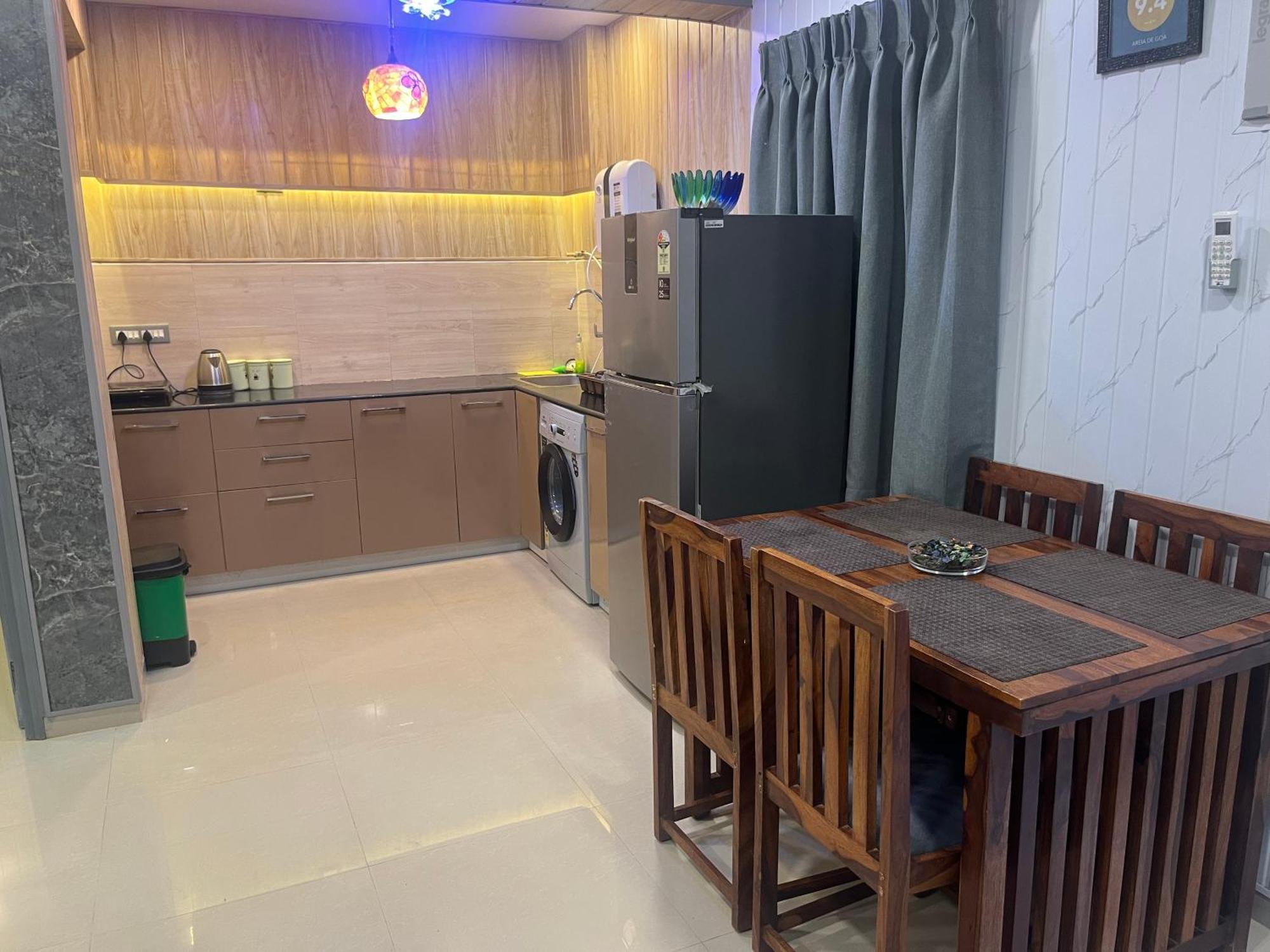 Areia De Goa, Comfort Stay Apartment Near Baga Beach Екстериор снимка