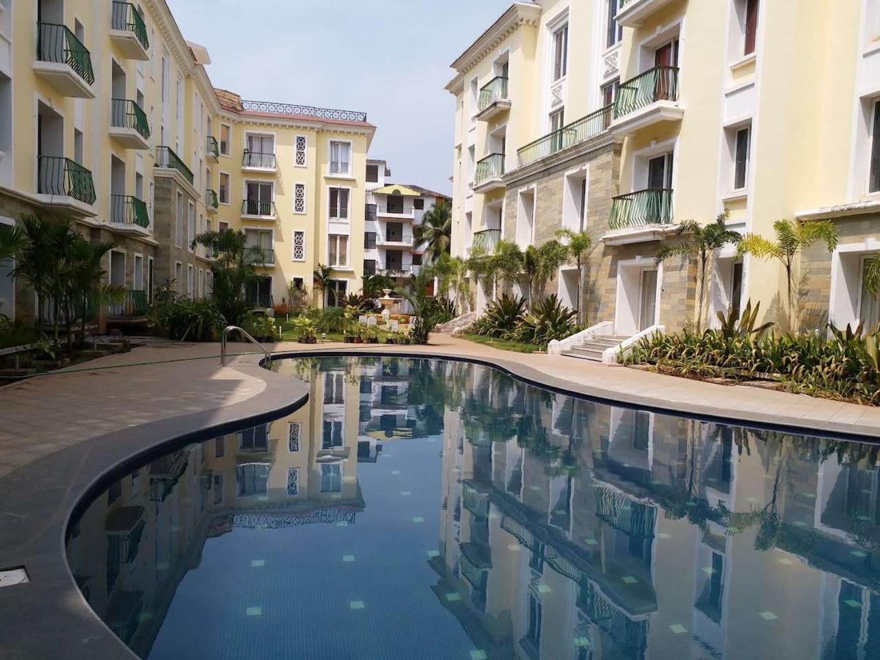 Areia De Goa, Comfort Stay Apartment Near Baga Beach Екстериор снимка